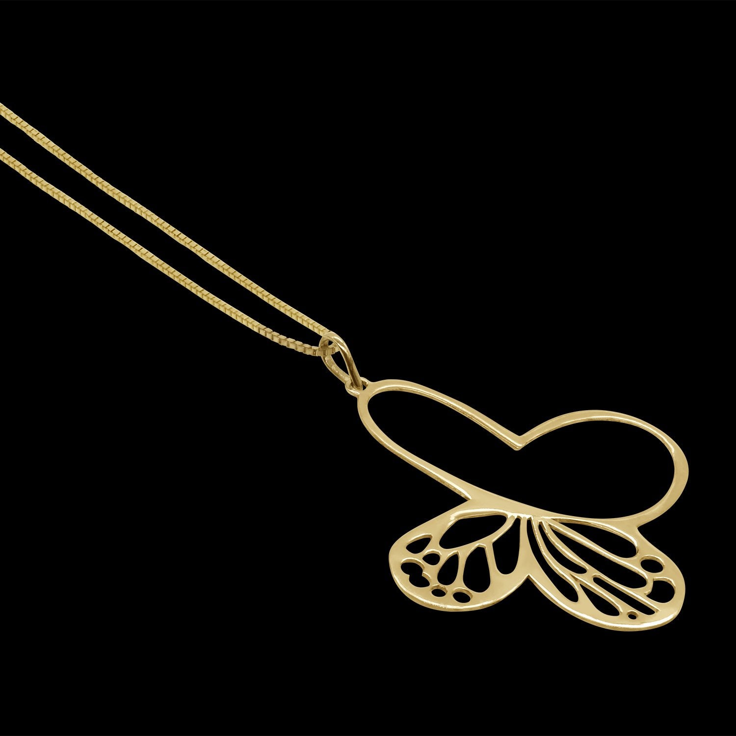 Intricate Butterfly Necklace