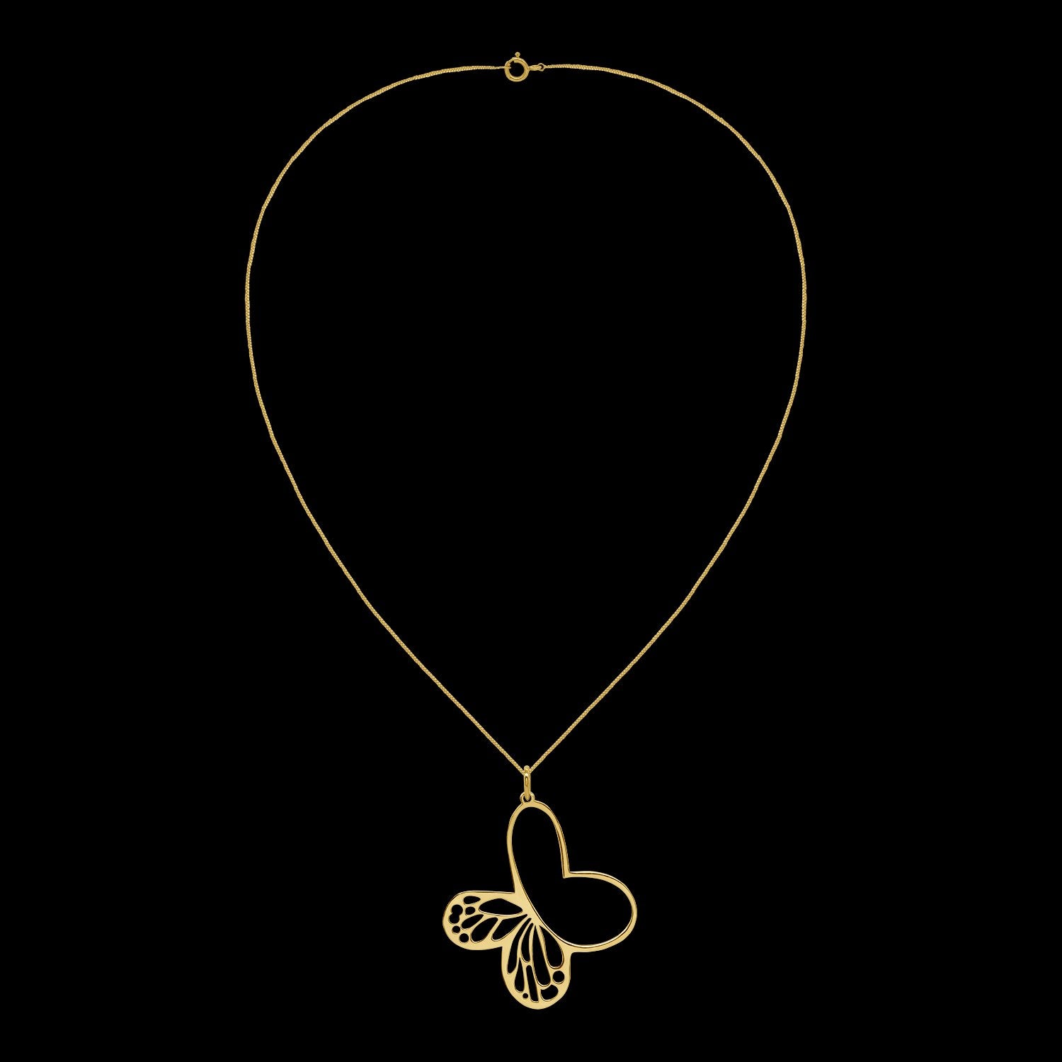 Intricate Butterfly Necklace