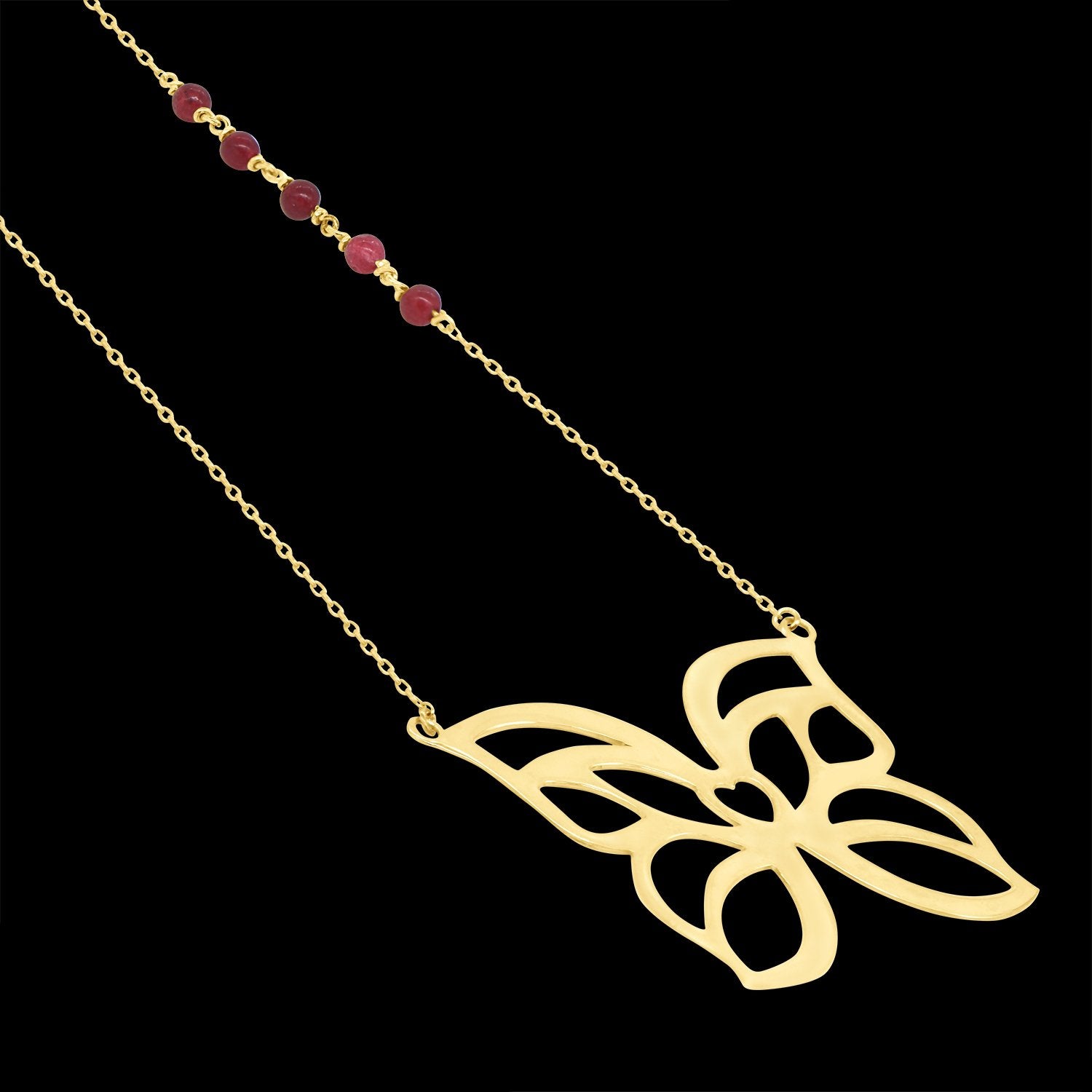 Floating Butterfly Necklace