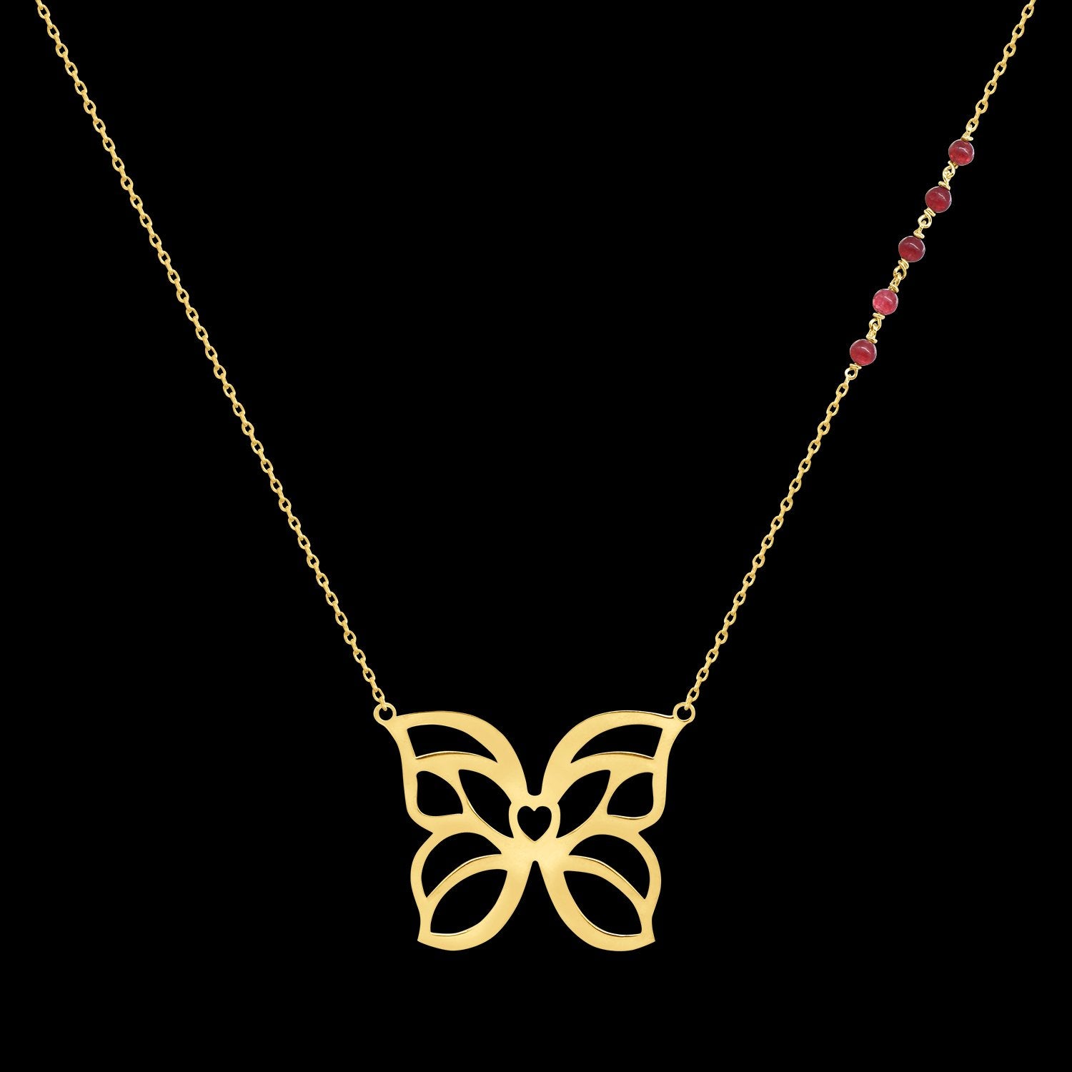 Floating Butterfly Necklace