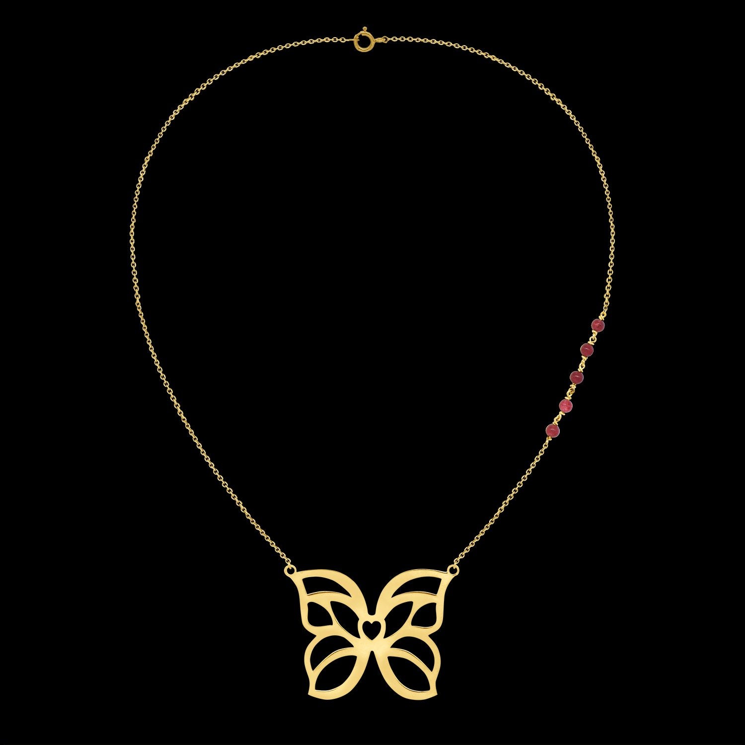 Floating Butterfly Necklace