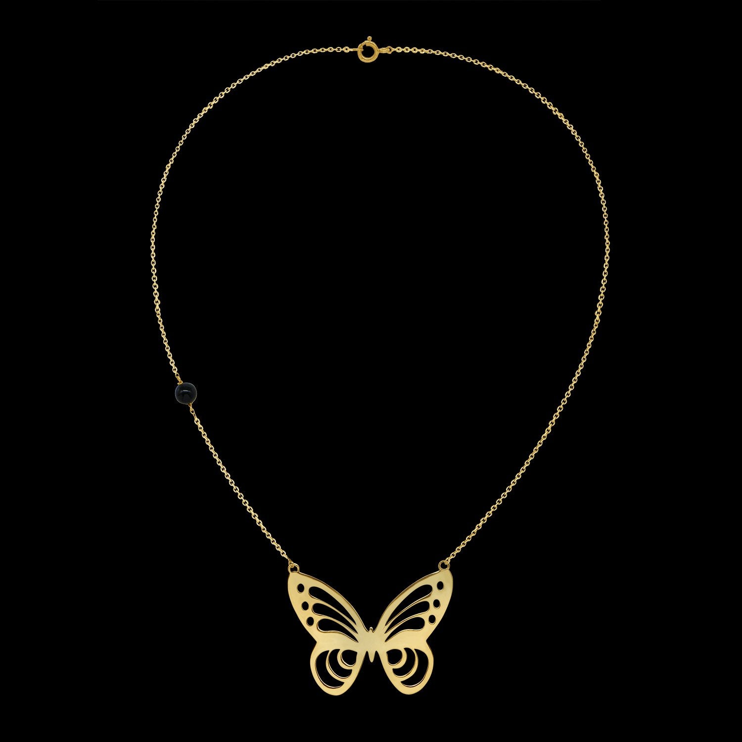 Pinion Butterfly Necklace