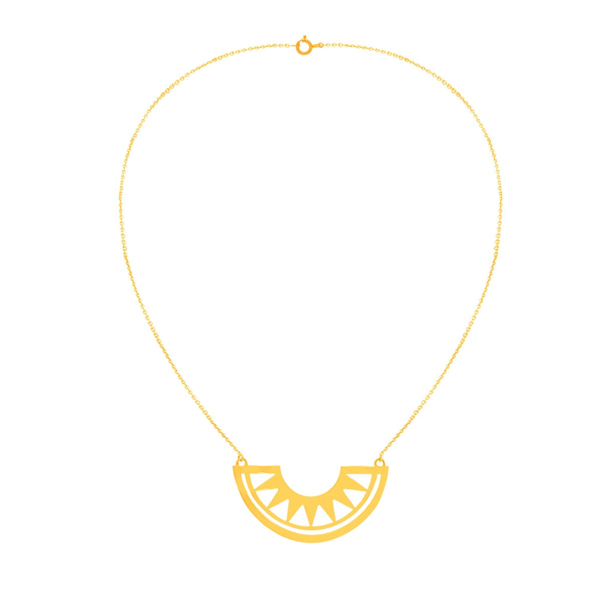 Blazing Sun Necklace