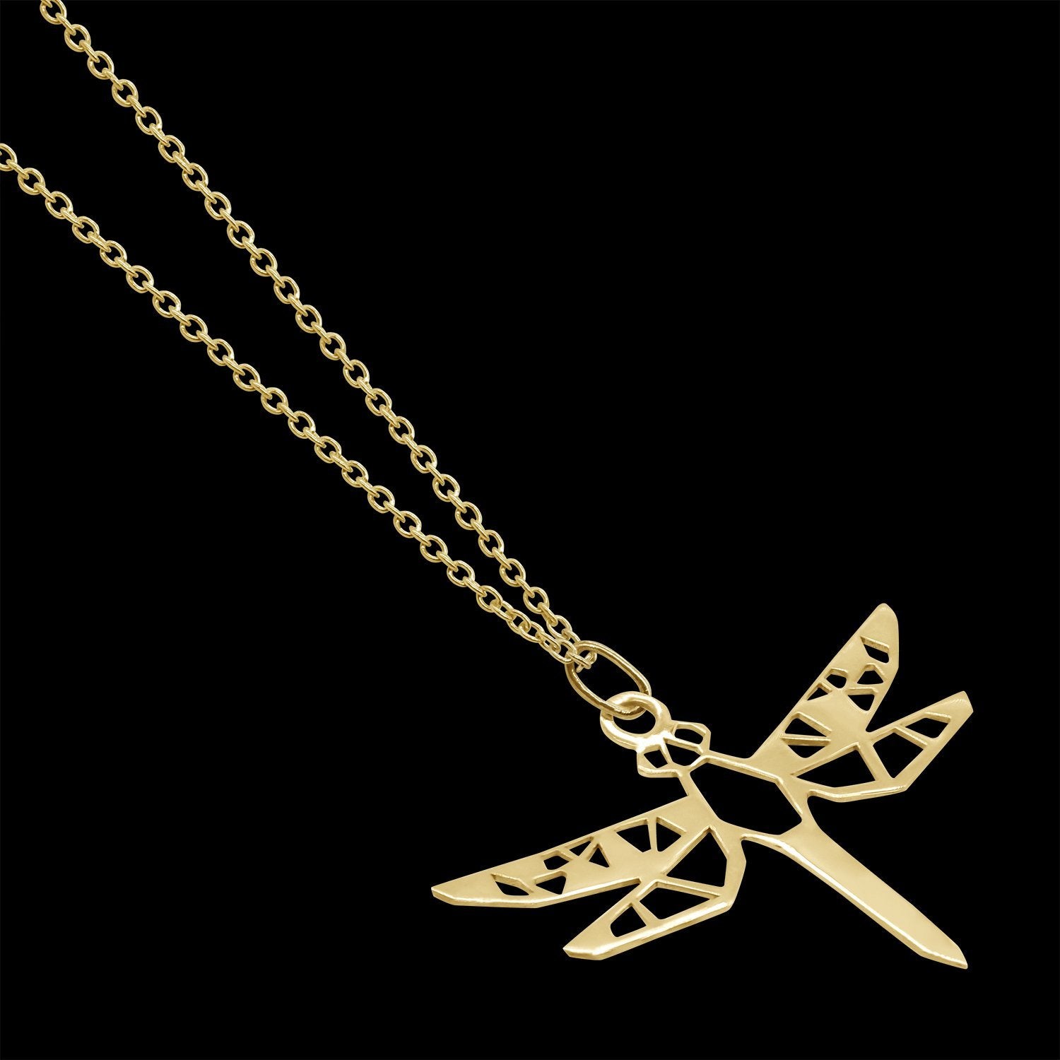 Glittering Butterfly Necklace