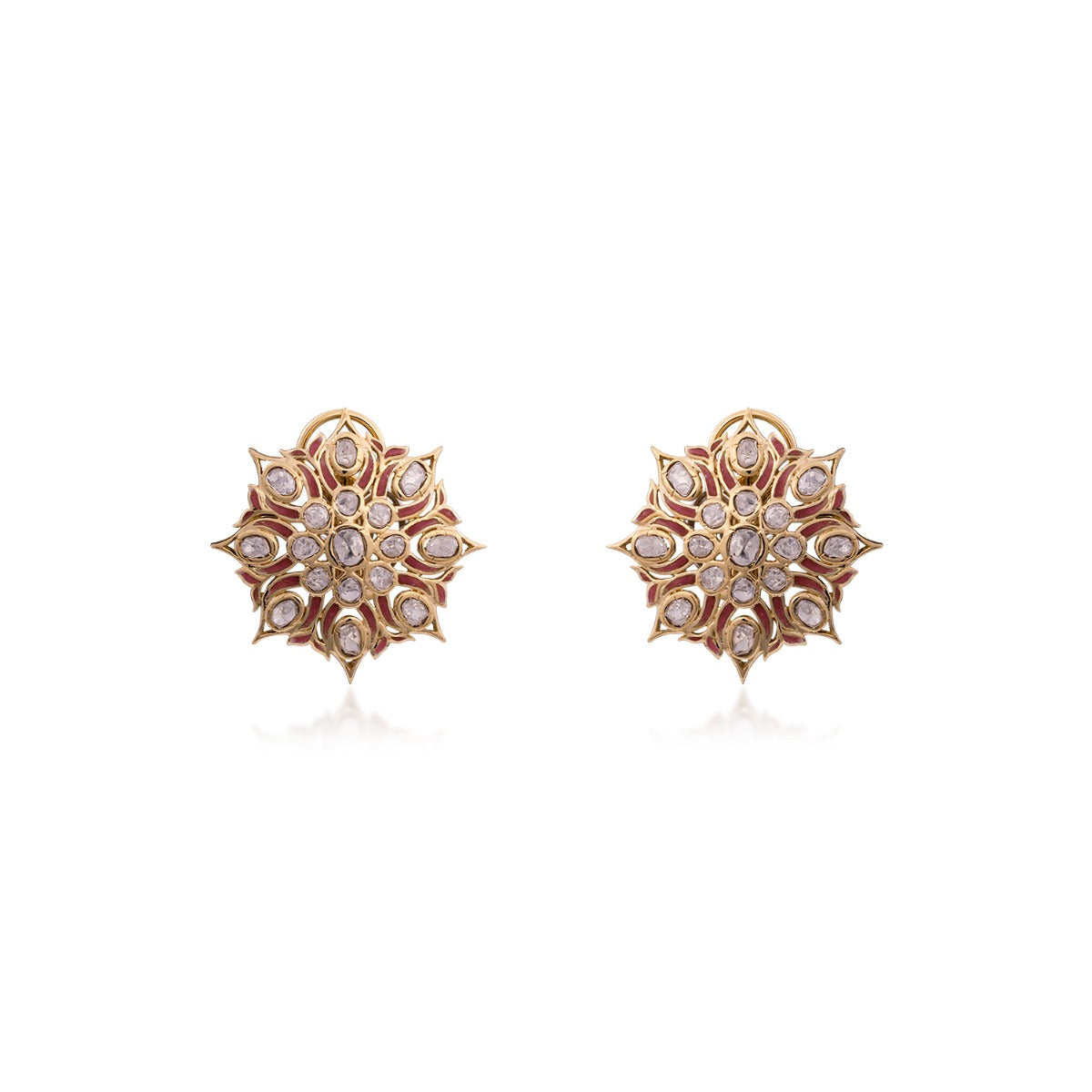 Pinnacle Shine Polki Earrings