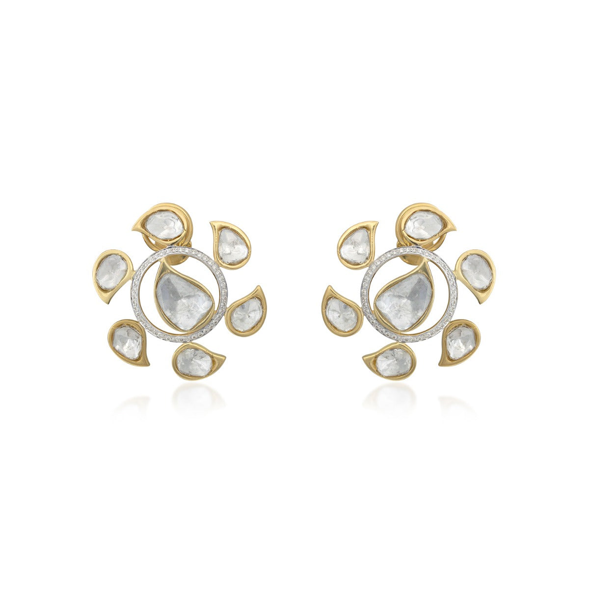 Polki Dotted Earrings