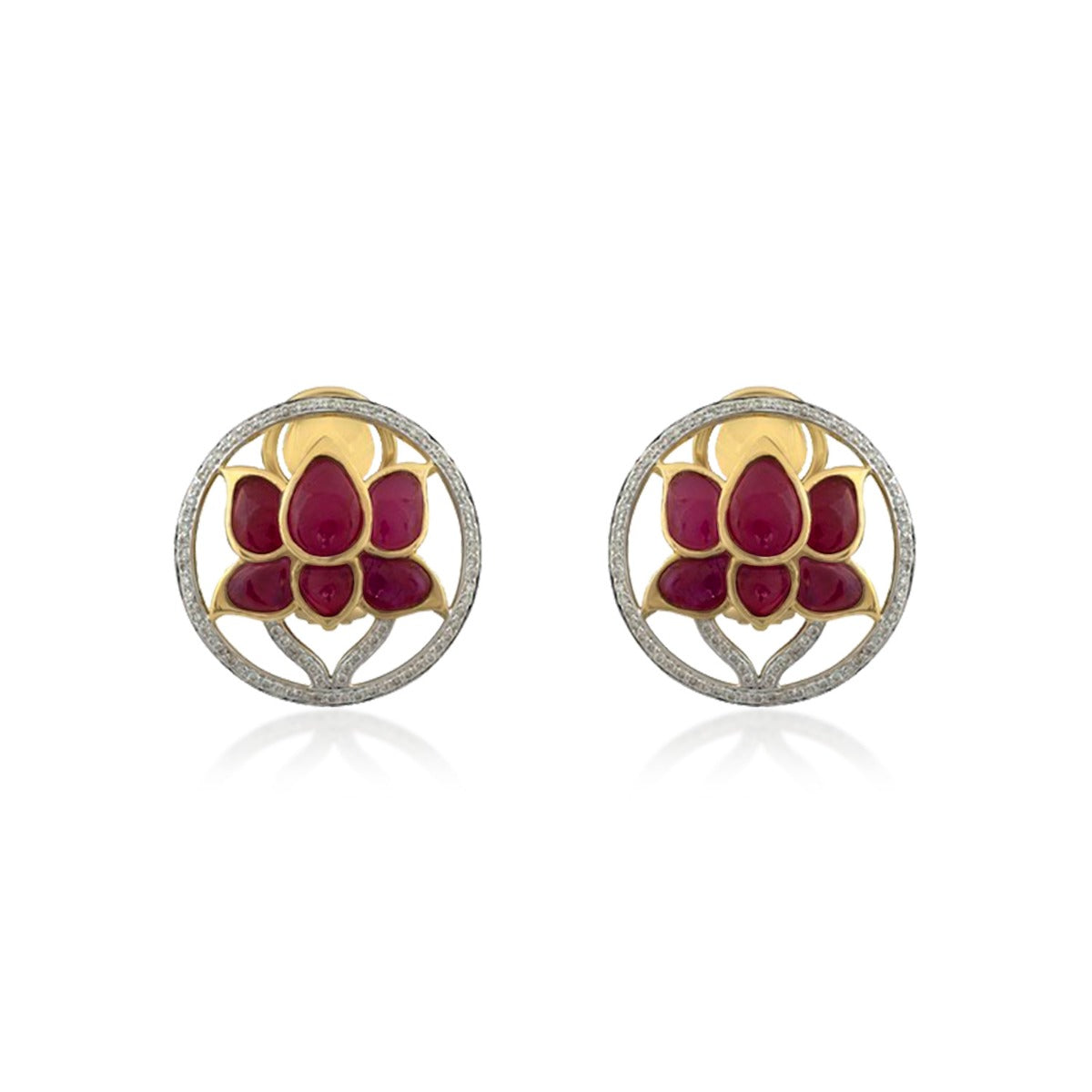 Lotus Lavine Earrings