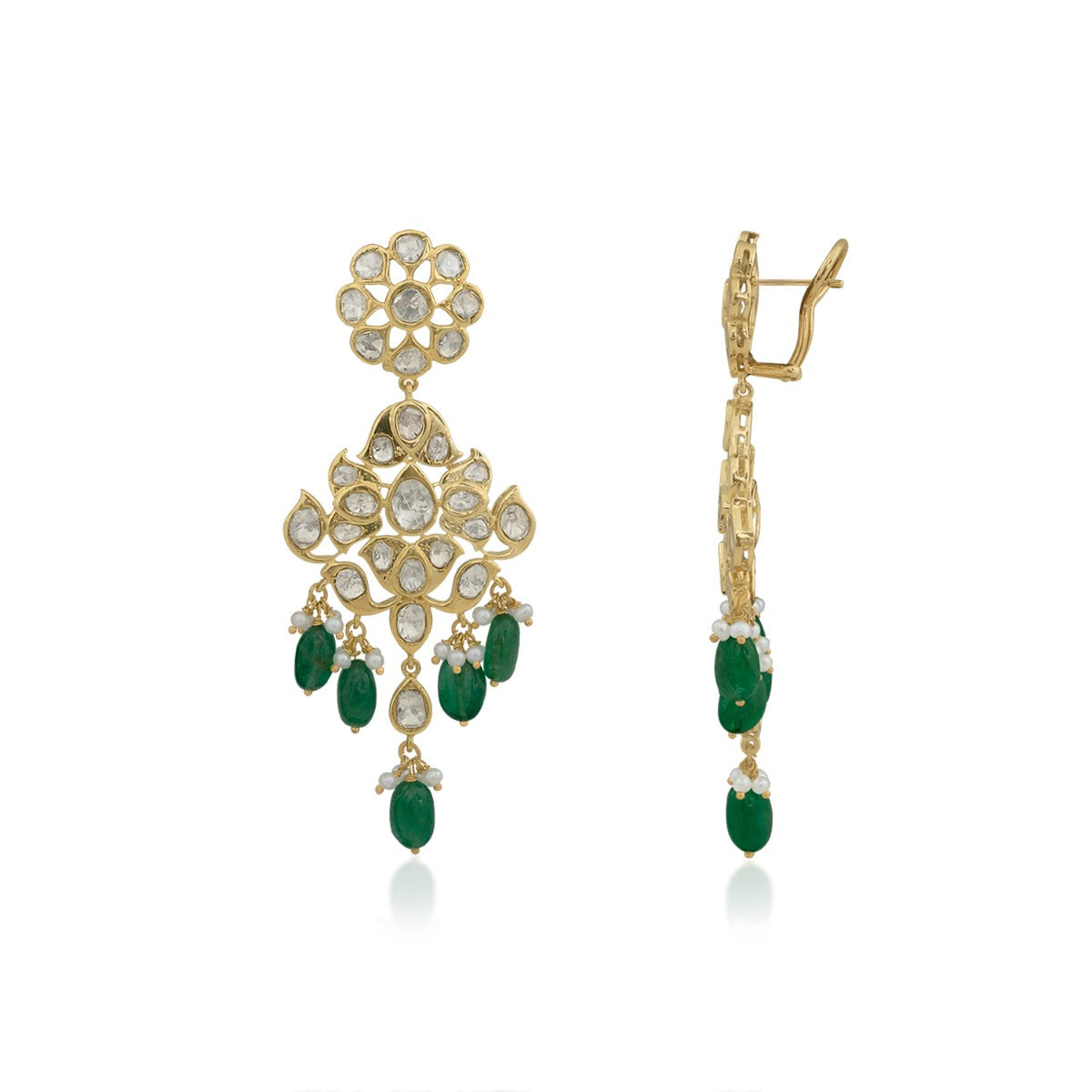 Myth Ensemble Polki Earrings