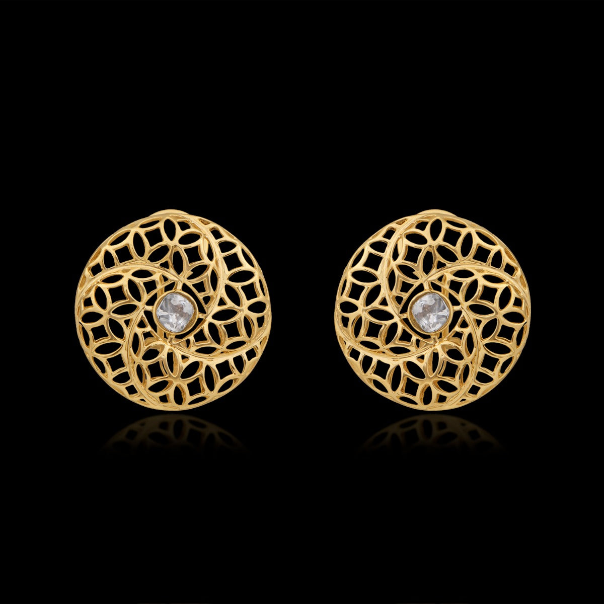 Polki Sphere Polki Earrings
