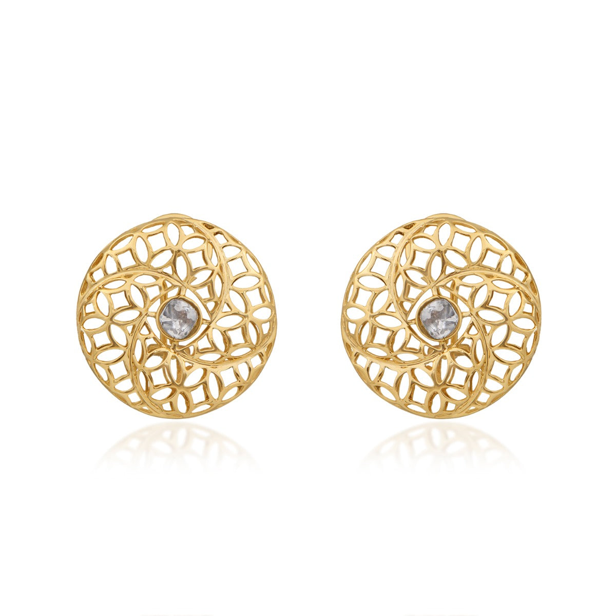 Polki Sphere Polki Earrings