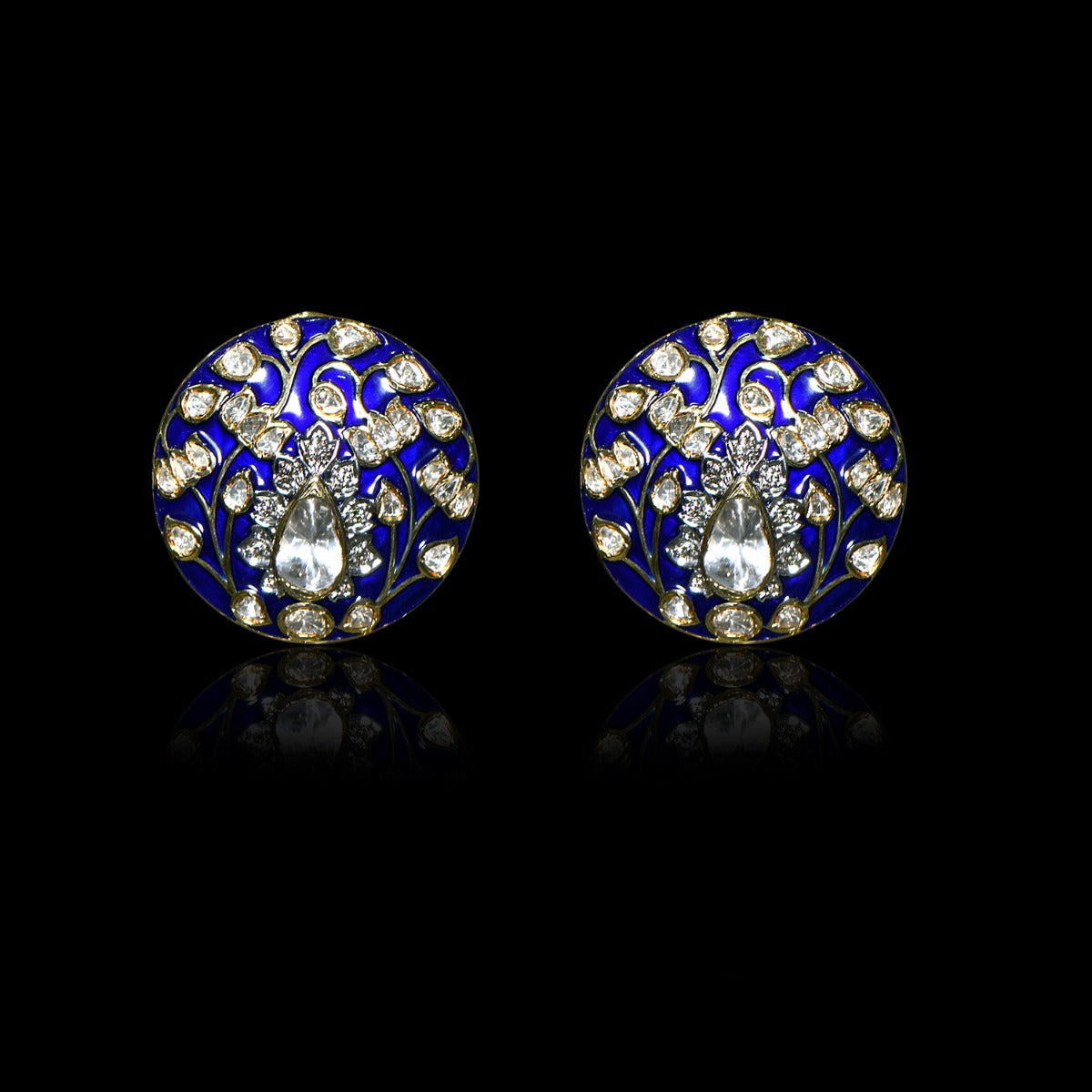Sphere Polki Earrings