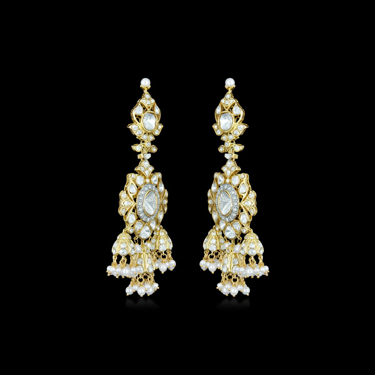 Diya Diva Polki Earrings