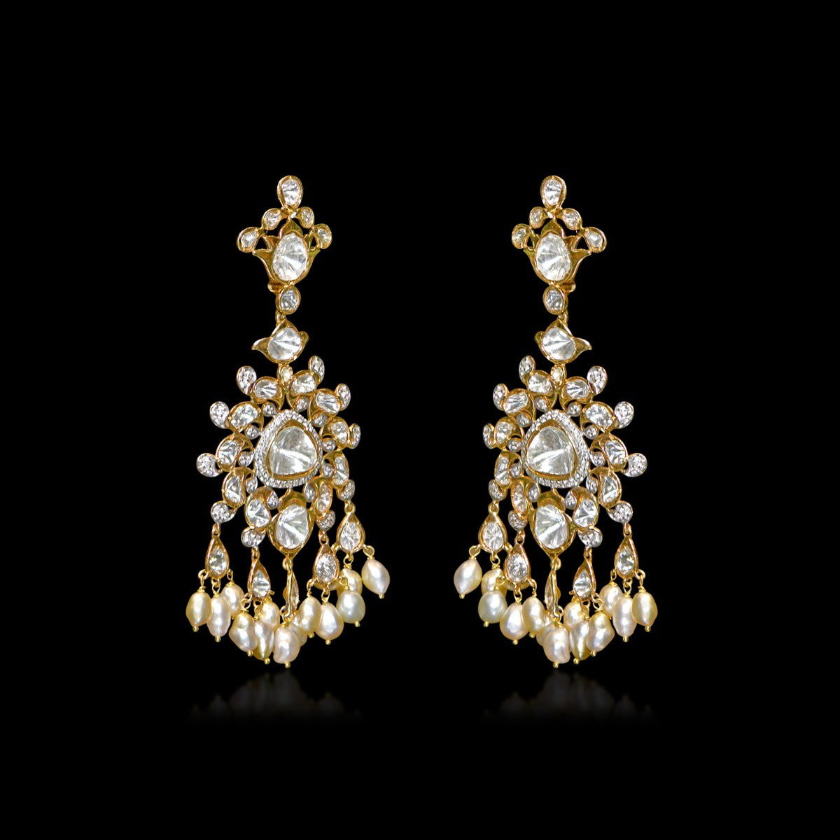 Outward Sun Polki Earrings