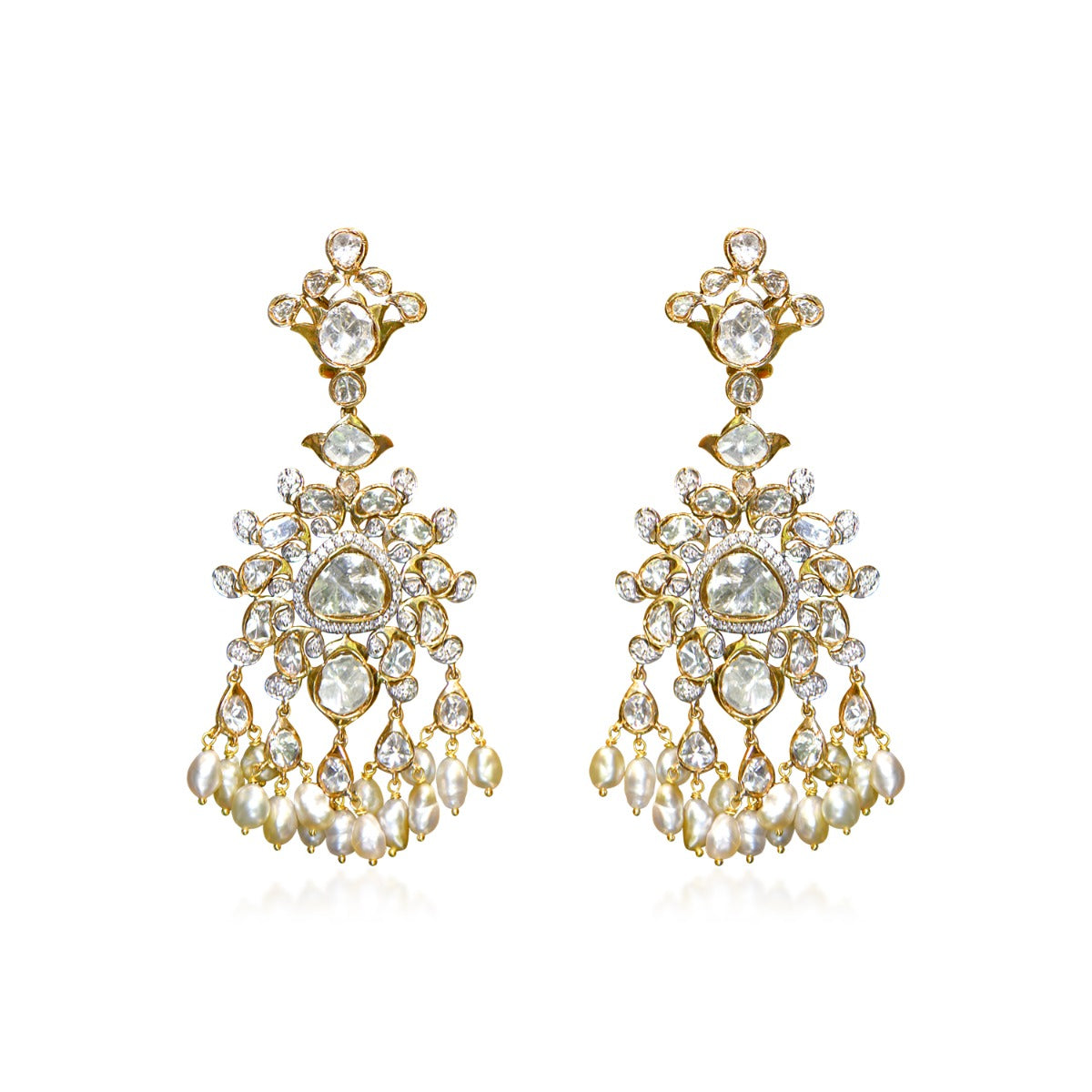 Outward Sun Polki Earrings