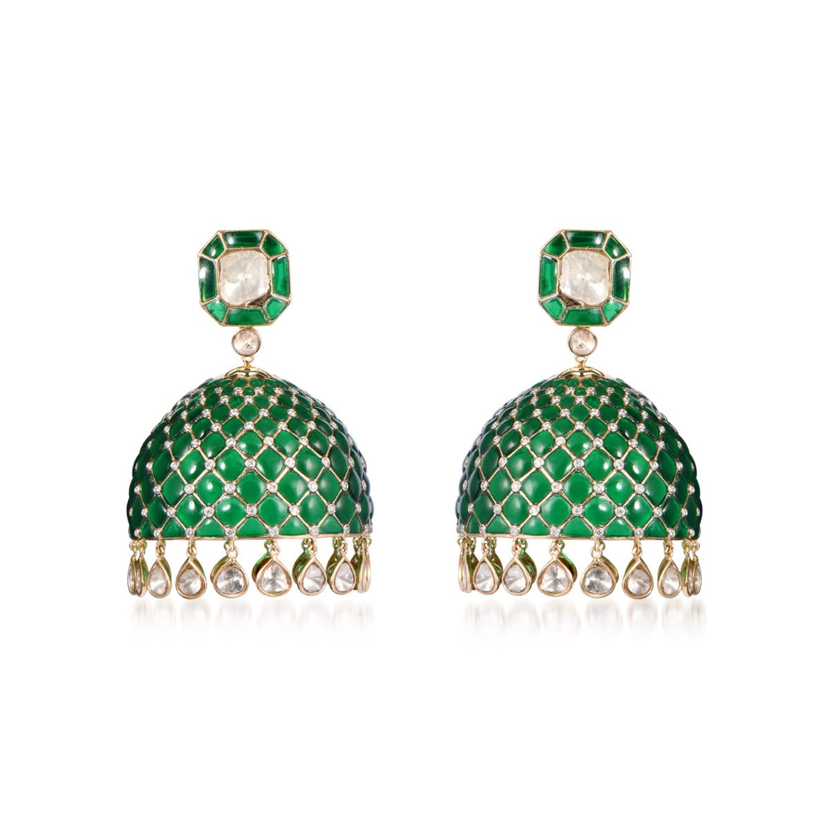Bella Grand Polki Jhumka