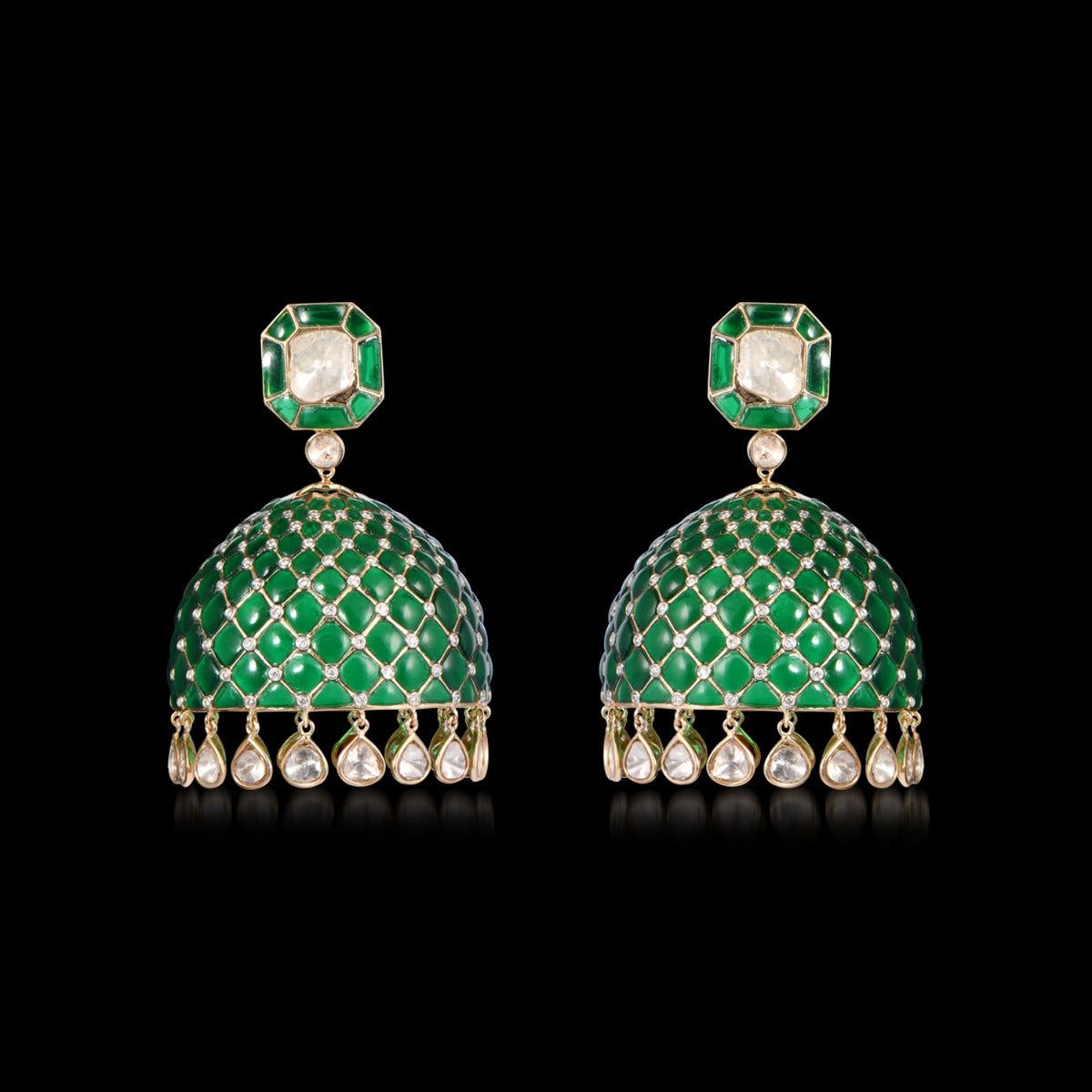 Bella Grand Polki Jhumka