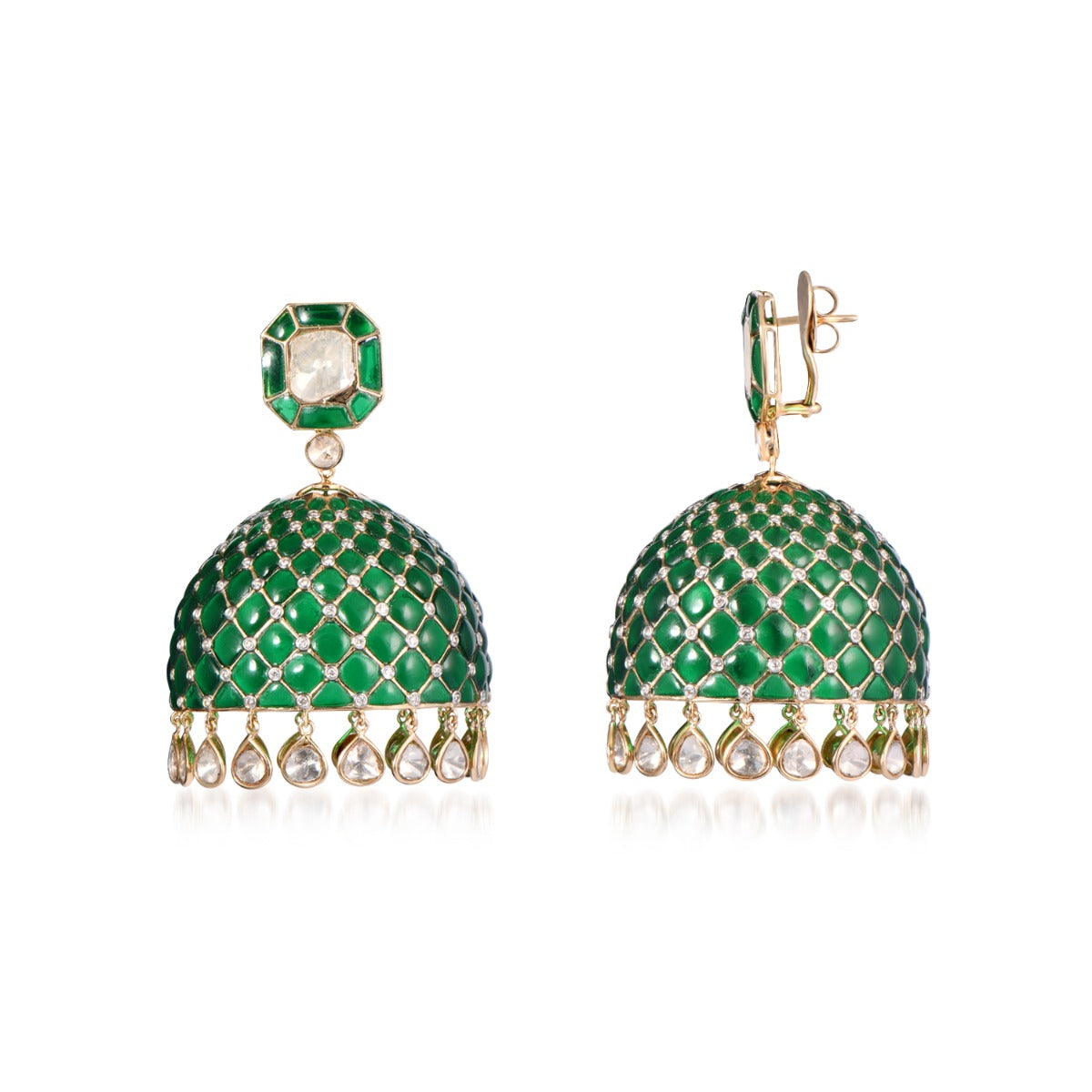 Bella Grand Polki Jhumka