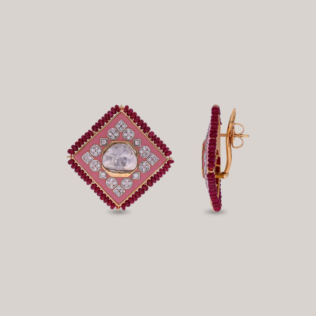 Isis Polki Earrings