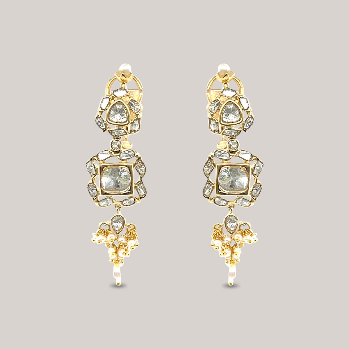 Art Nouveau Allure Polki Choker Set