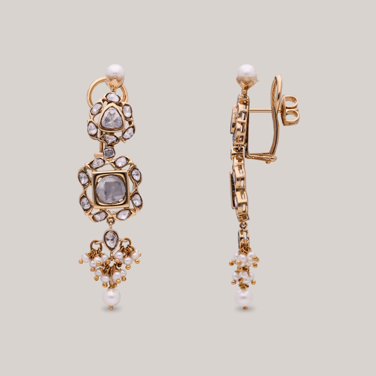 Freyda Polki Earrings