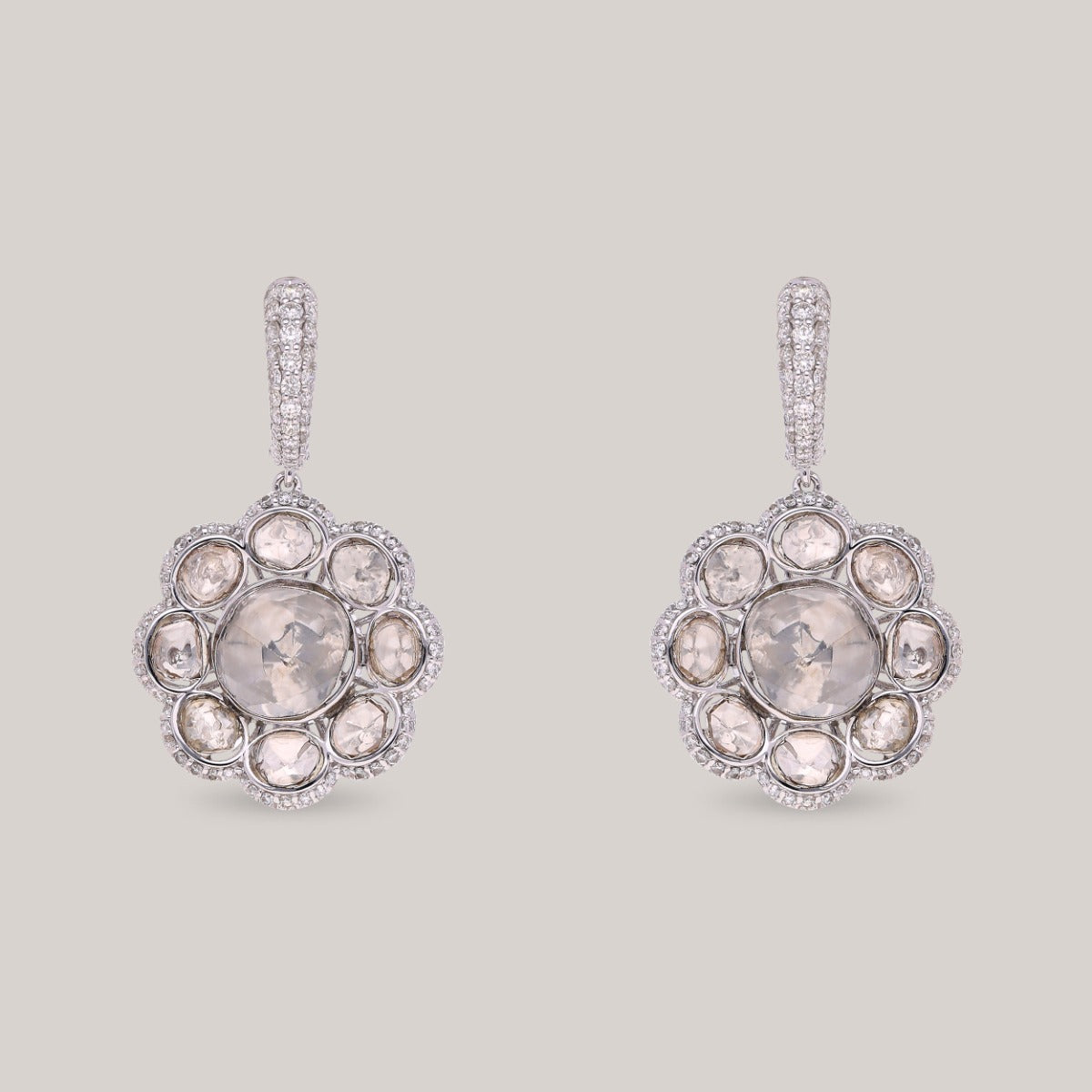 Moonbeam Polki Earrings