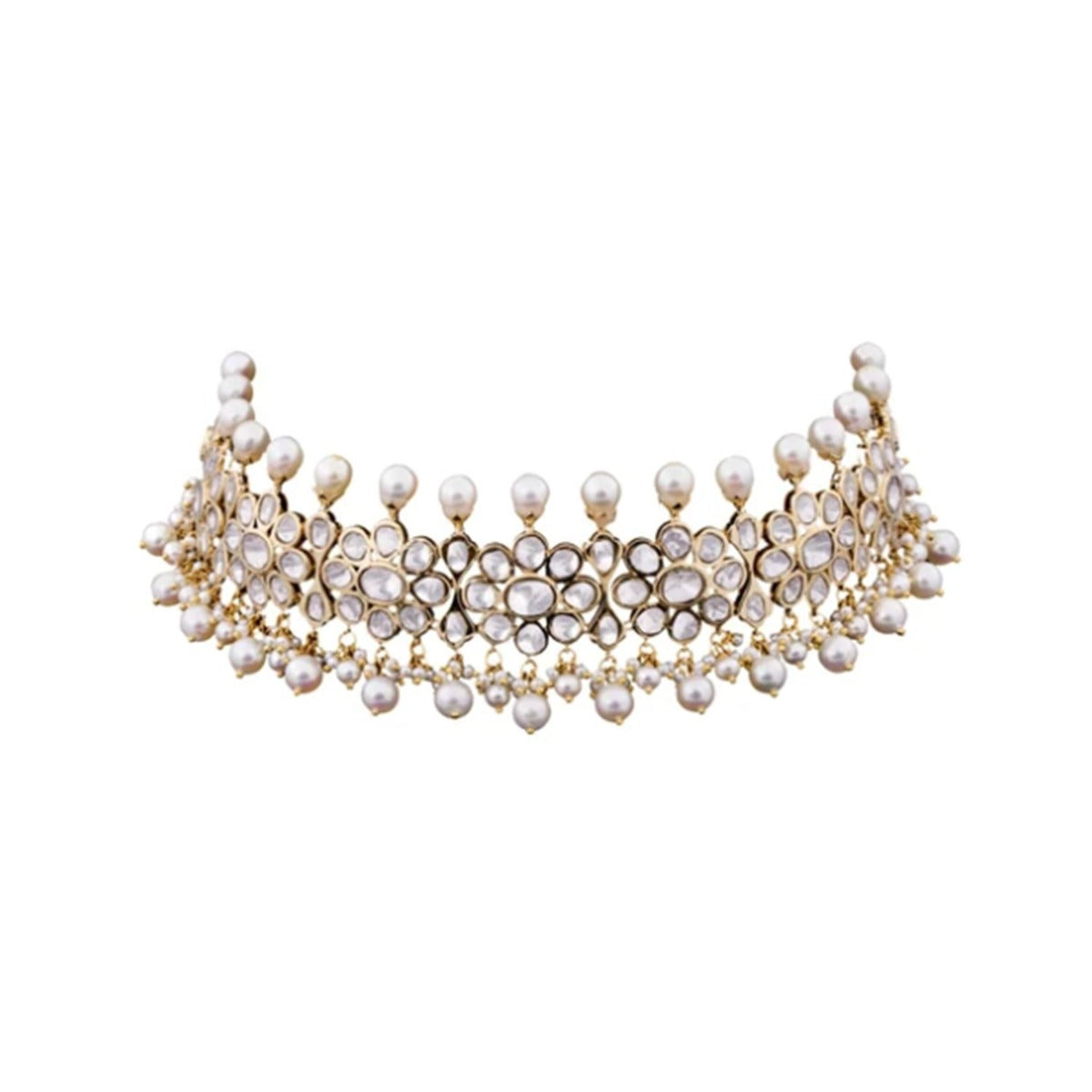 Trivial Polki Choker