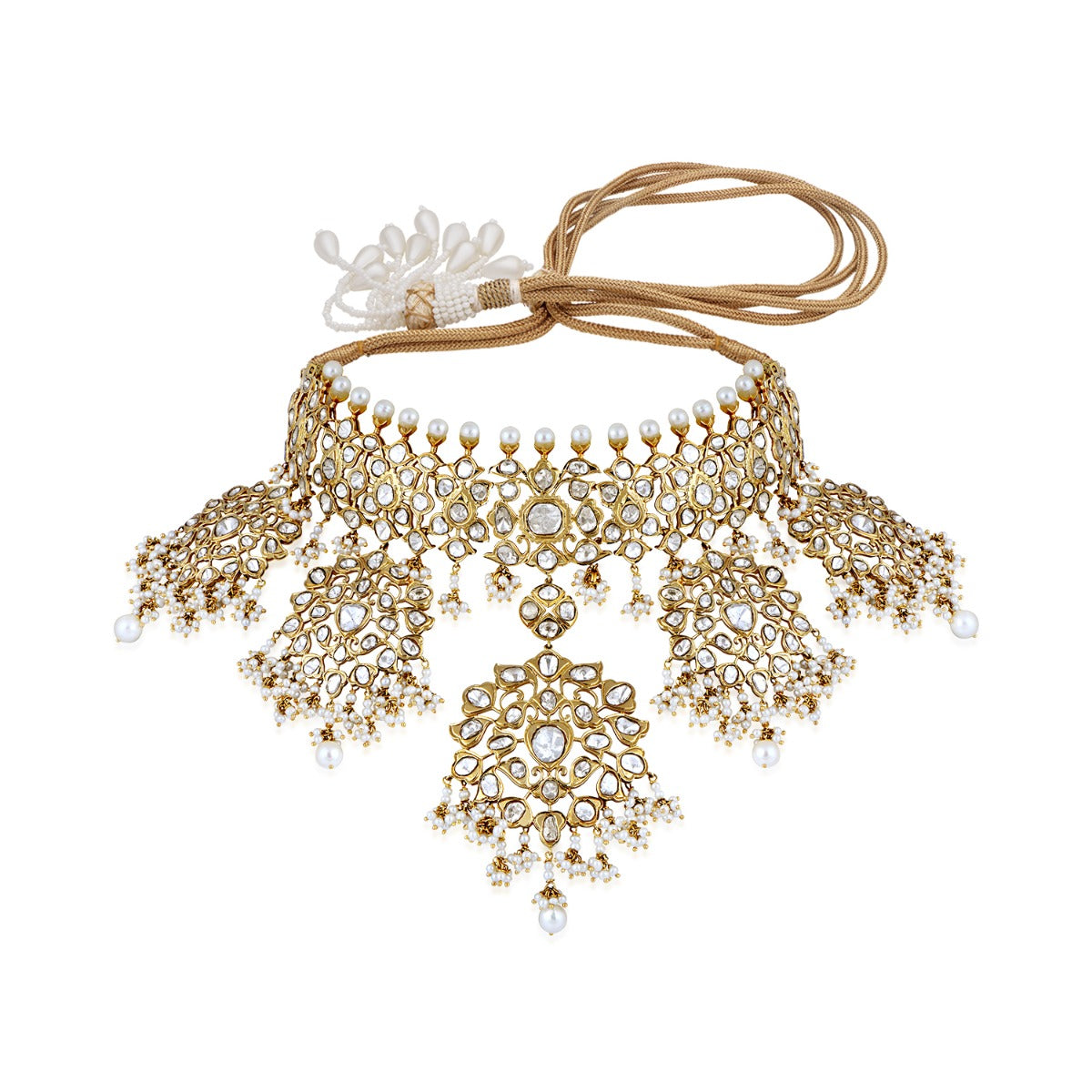 Five Planets Polki Necklace