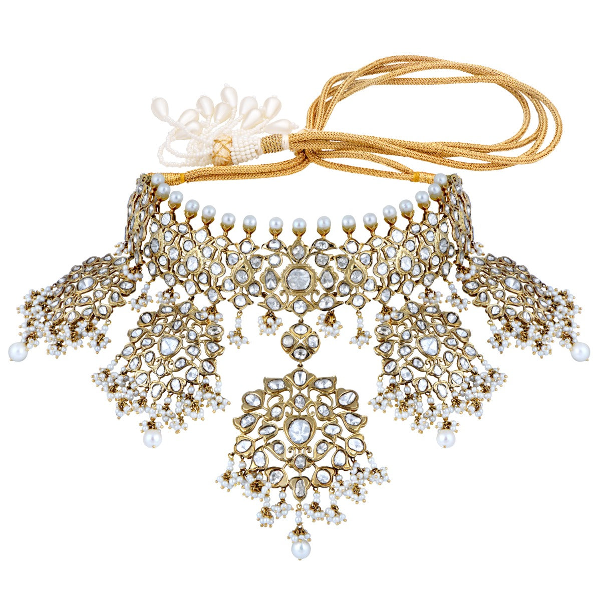 Five Planets Polki Necklace