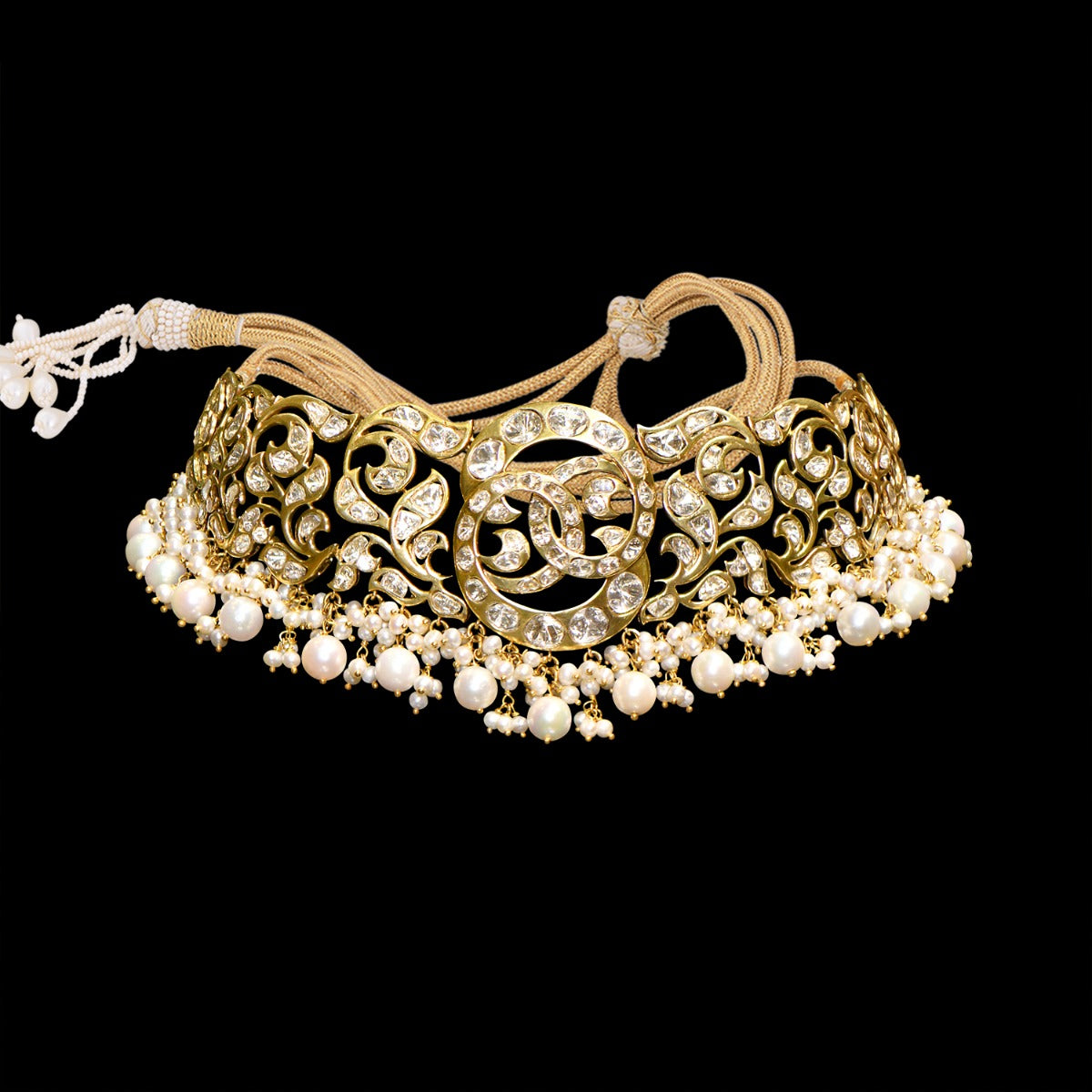 Polki Snake Charmer Choker