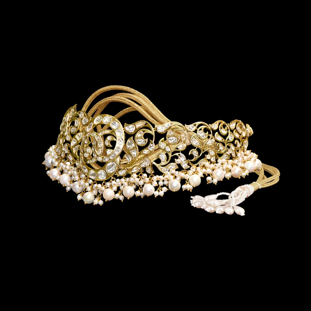 Polki Snake Charmer Choker