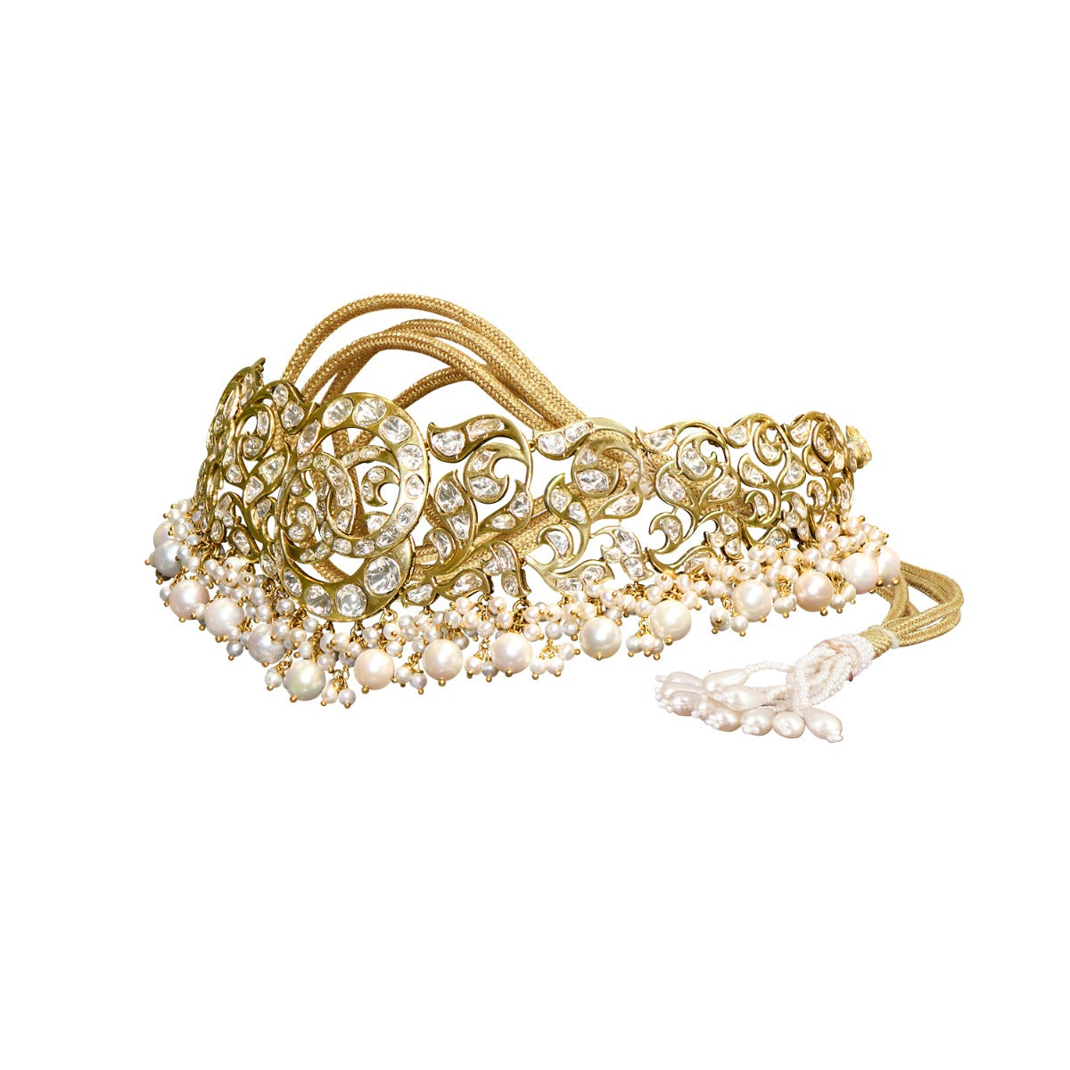 Polki Snake Charmer Choker