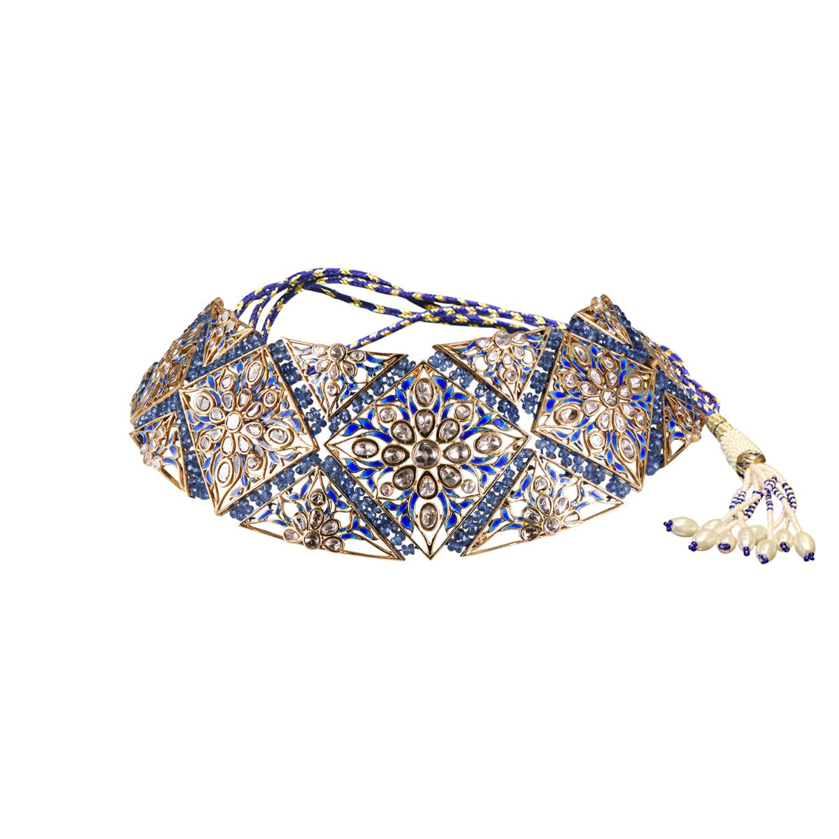 Bermuda Triangle Polki Choker