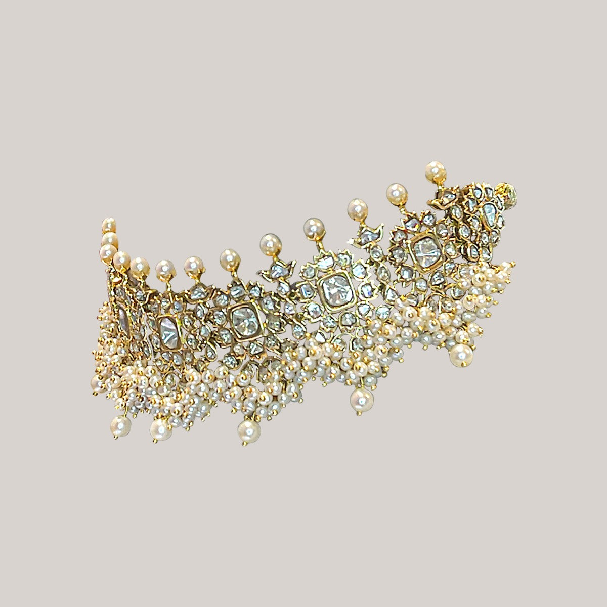 Art Nouveau Allure Polki Choker