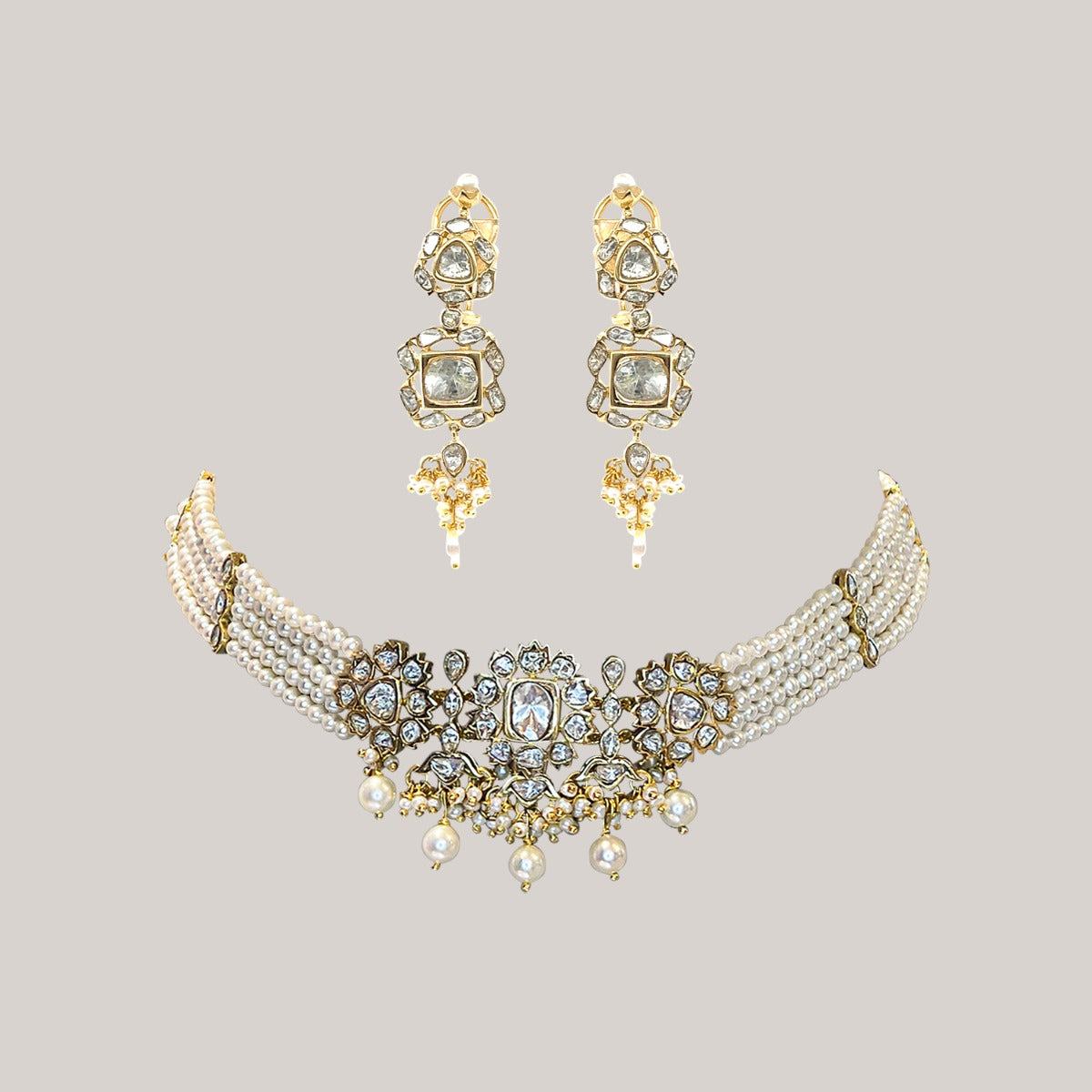 Elysian Elegance Polki Choker Set