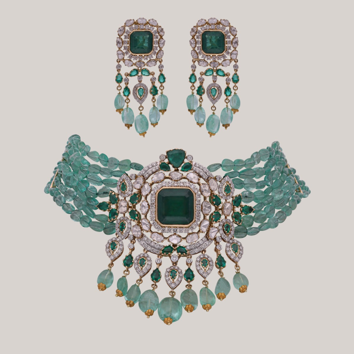 Riona Polki Choker Set
