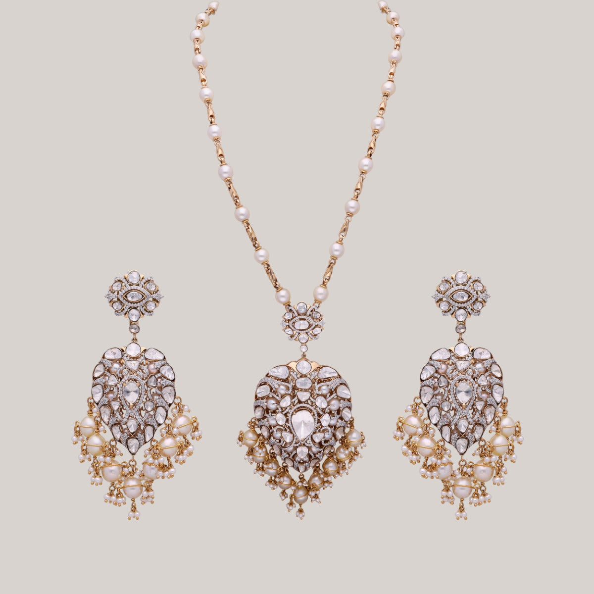 Layla Polki Necklace Set