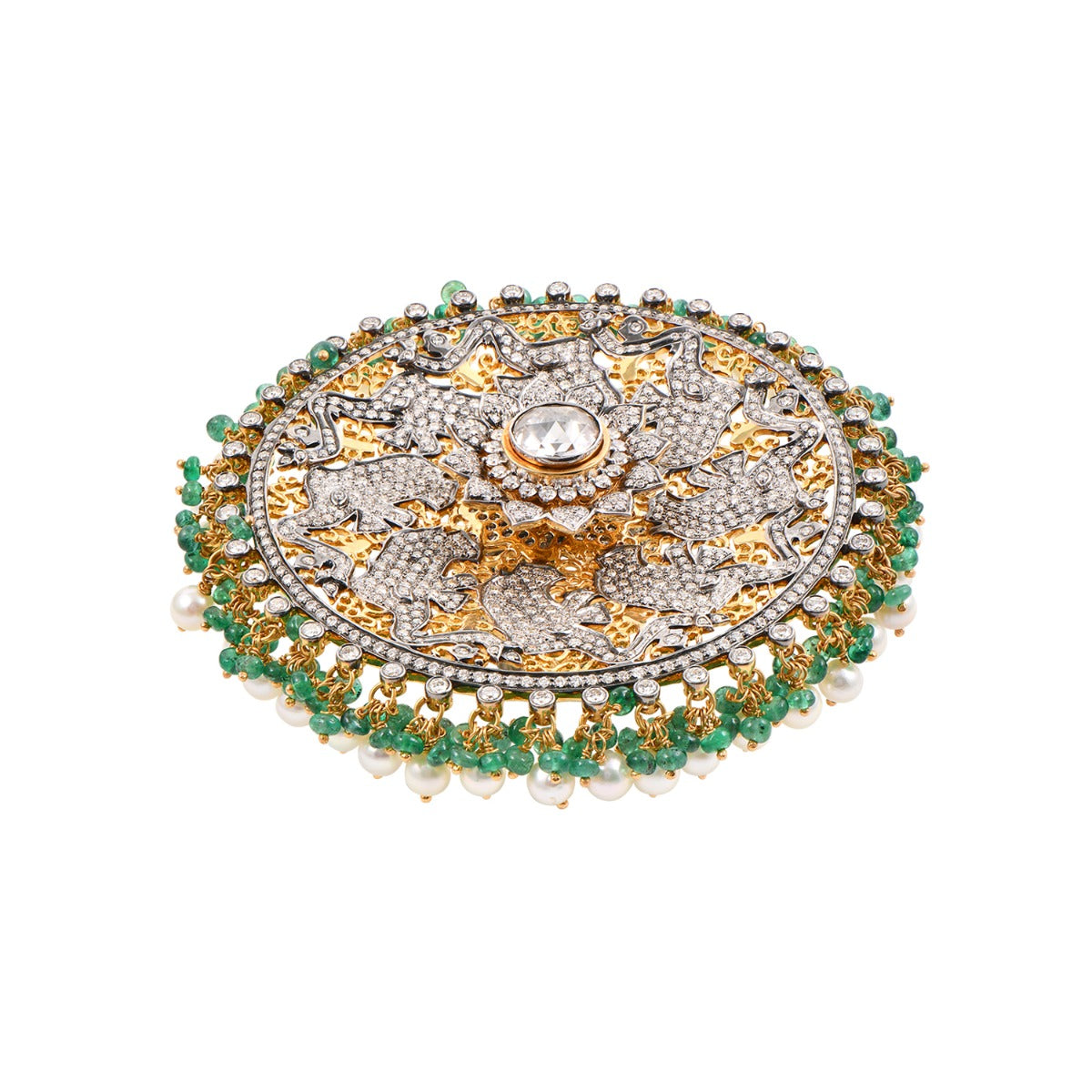 Krishna Polki Ring
