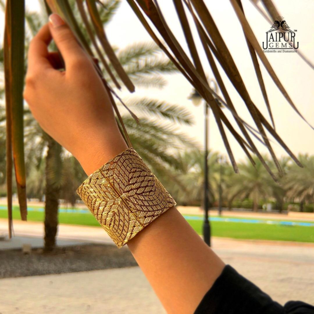 Harlene Mesh Diamond Kada