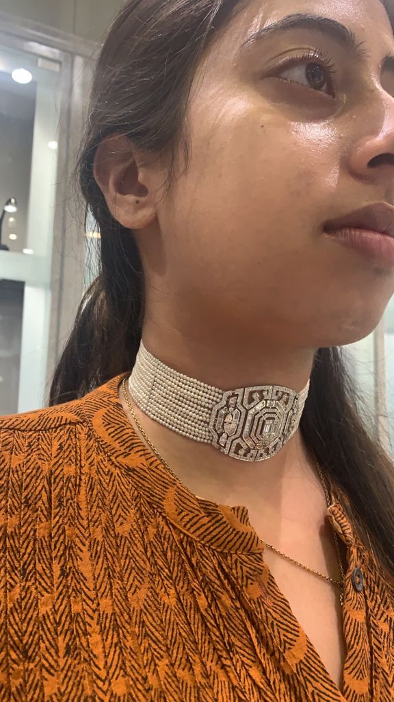 Art Deco Motif Necklace
