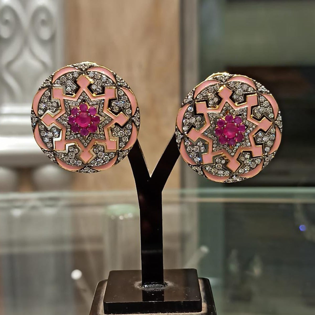Starry Night Diamond Earrings