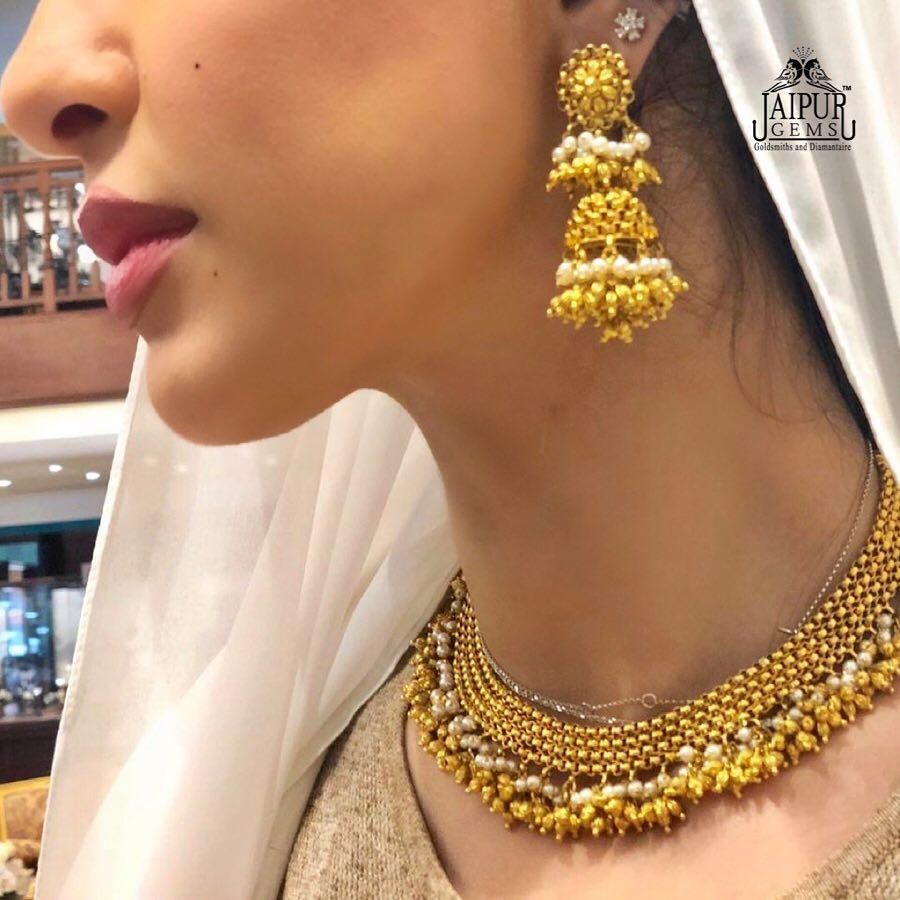 Persis Gold Choker Set
