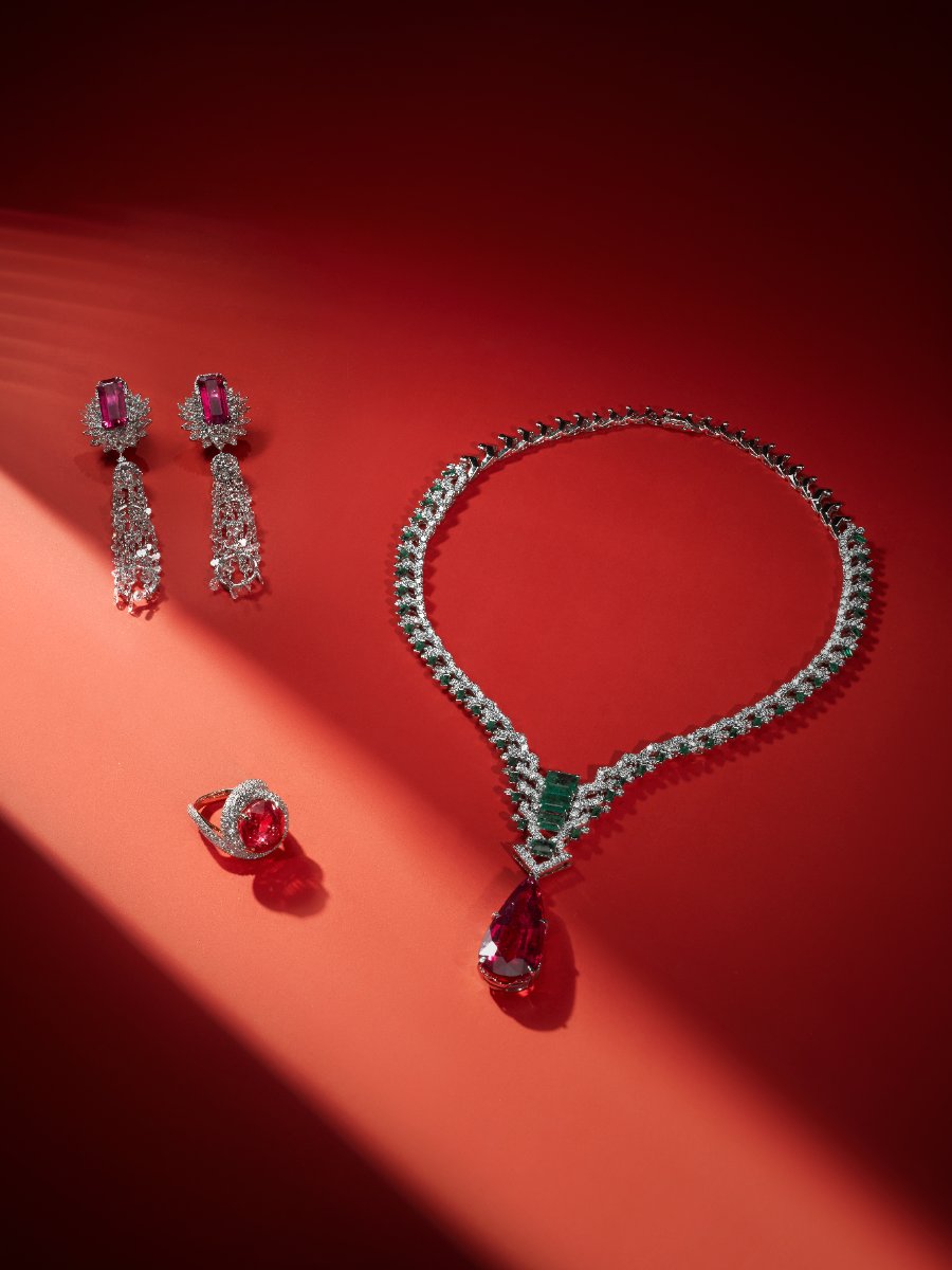 Jaipur Gems high jewellery available at Turner Road