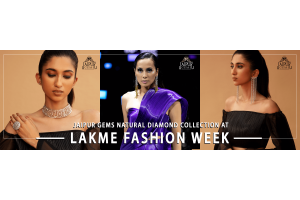 Jaipur Gems Natural Diamond Collection at Lakme Fashion Week!