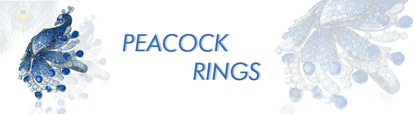 Peacock Rings