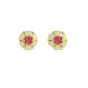 Blossom Enamel Stud Earrings