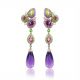 Sapphire Drop Earrings