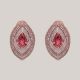 Cerise Diamond Earrings