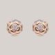 Rosebud Sparkle Diamond Earrings