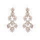 Starburst Diamond Dangler Earrings