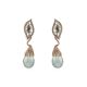 Pearl Wisdom Diamond Earrings